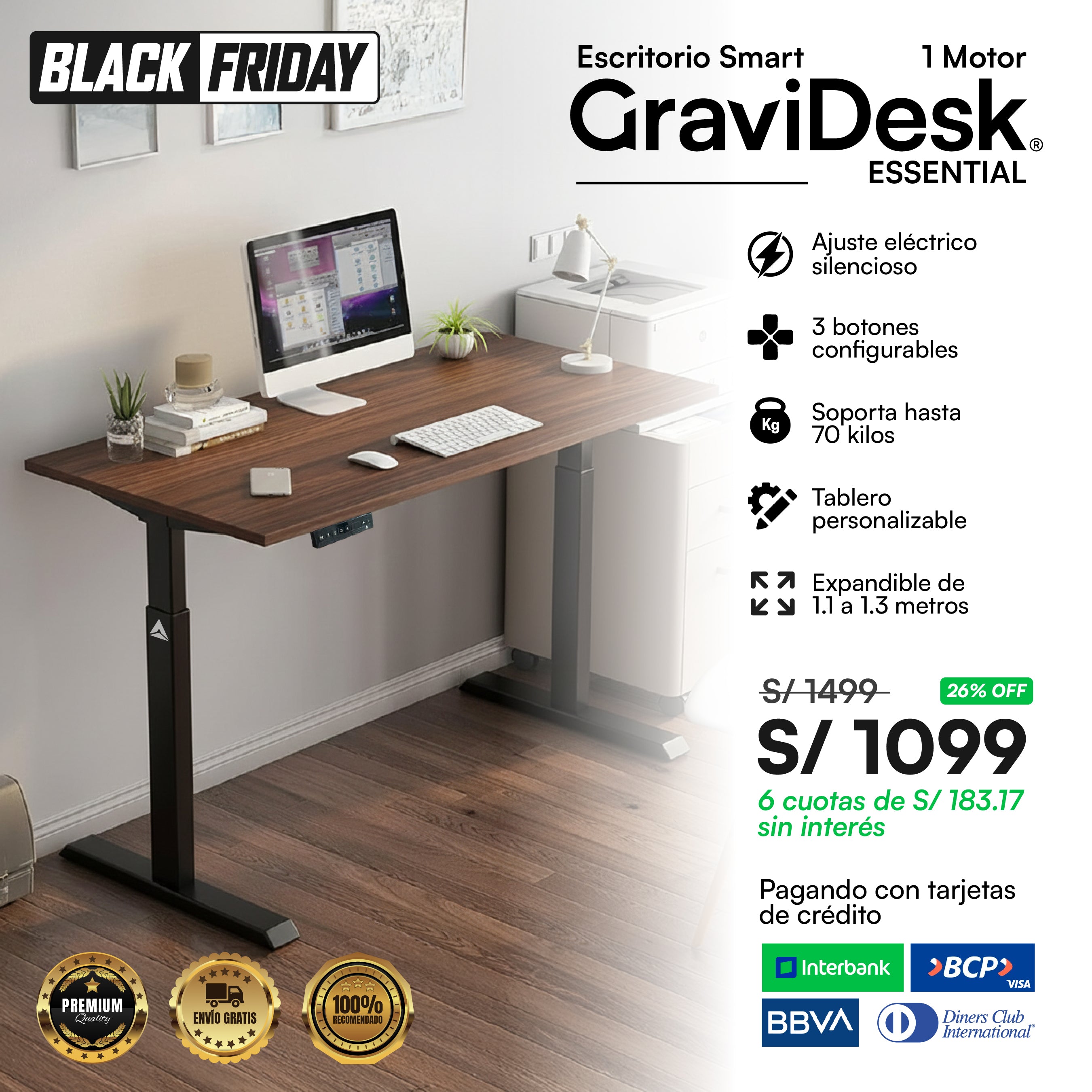 GraviDesk® Essential